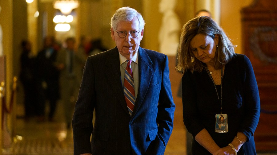 Minority Leader Mitch McConnell (R-Ky.)