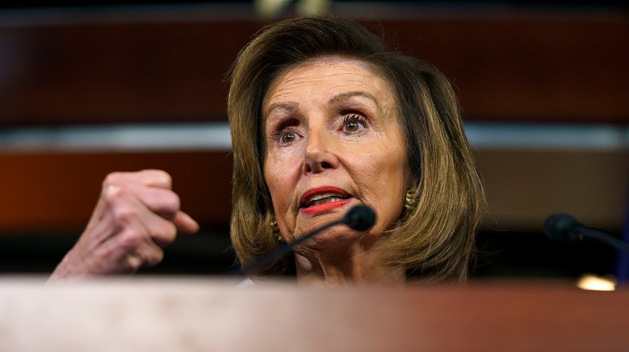 Speaker Nancy Pelosi (D-Calif.)