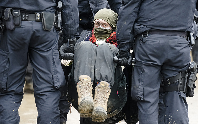 Coal Mine Protest