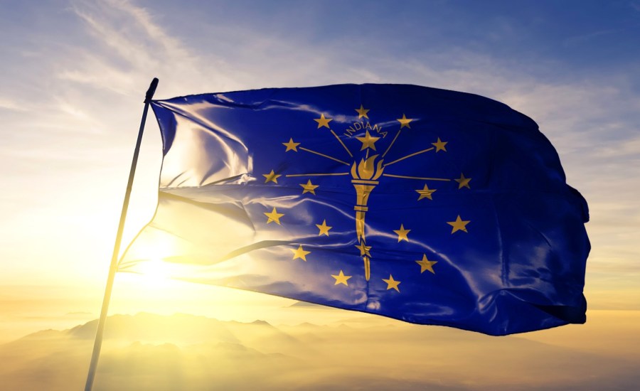 Indiana state flag