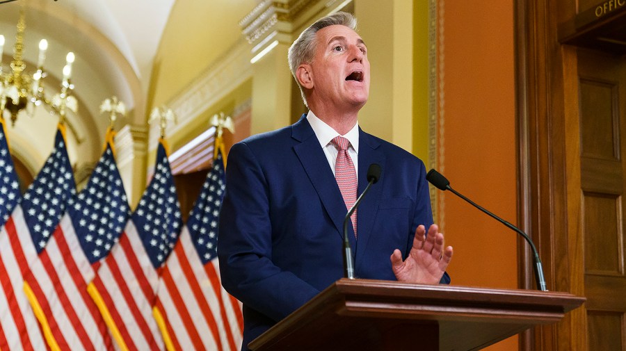 Speaker Kevin McCarthy (R-Calif.)