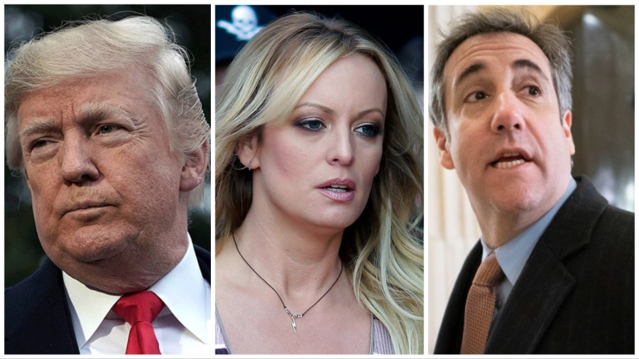 Donald Trump, Stormy Daniels, Michael Cohen