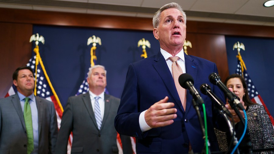 Speaker Kevin McCarthy (R-Calif.)