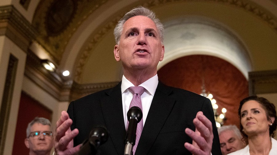 Speaker Kevin McCarthy (R-Calif.)