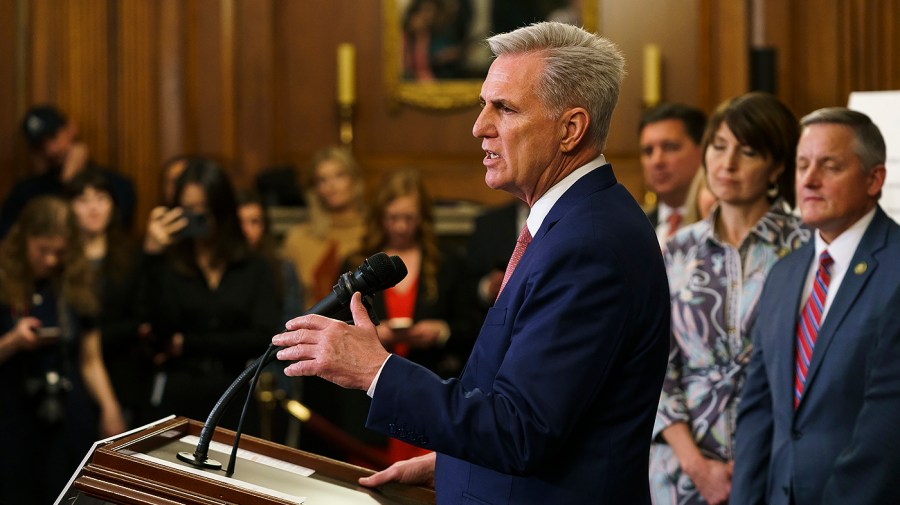 Speaker Kevin McCarthy (R-Calif.)