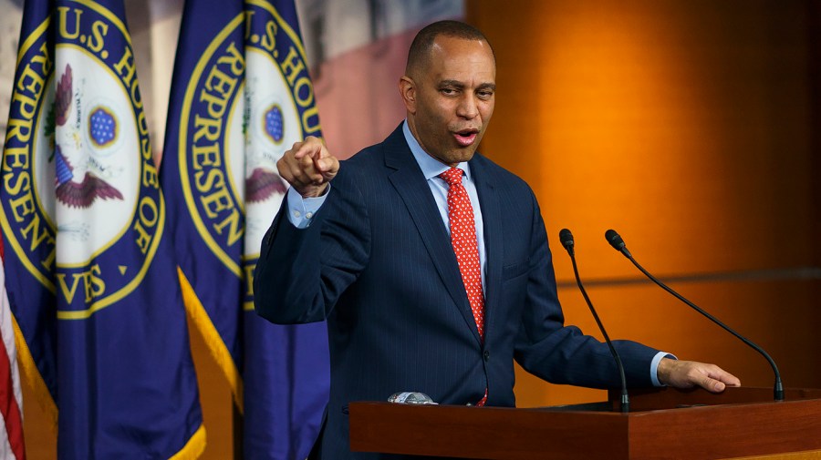 Minority Leader Hakeem Jeffries (D-N.Y.)