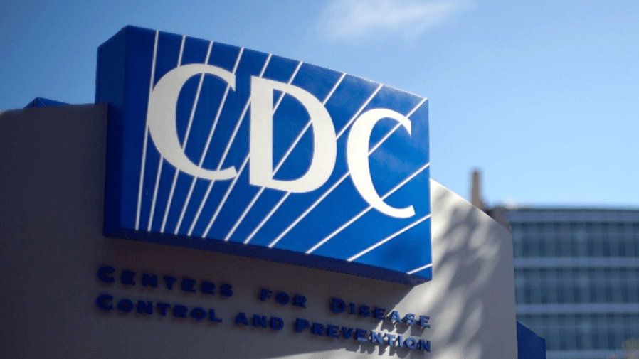 A sign marks the entrance to the federal Centers for Disease Control and Prevention.