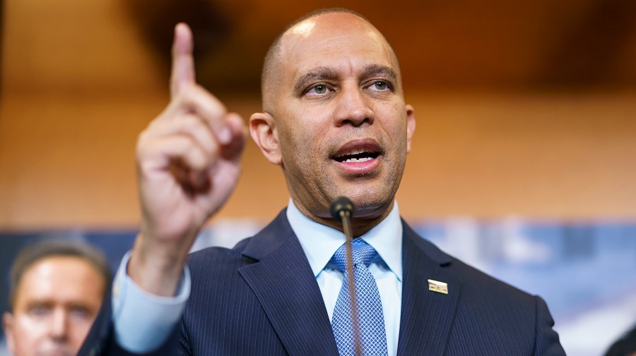 Minority Leader Hakeem Jeffries (D-N.Y.)