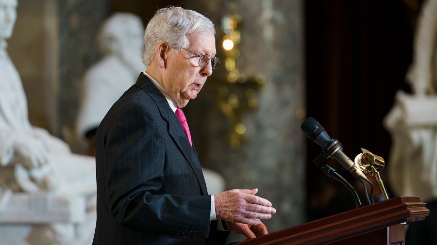 Minority Leader Mitch McConnell (R-Ky.)