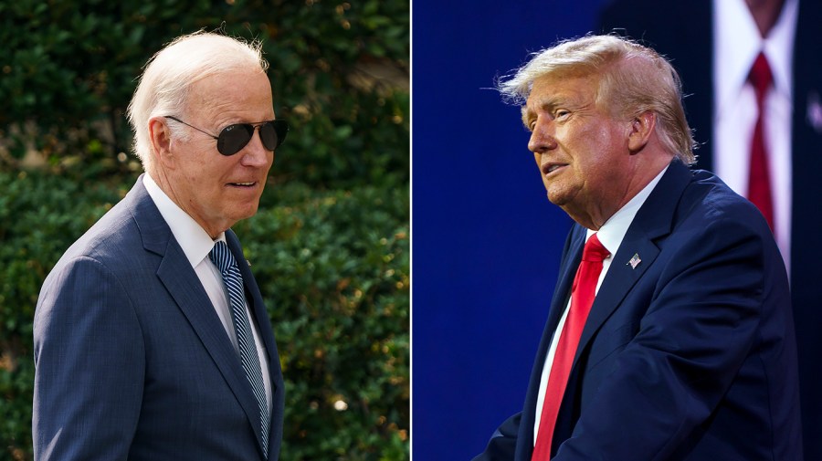 President Biden and former President Donald Trump