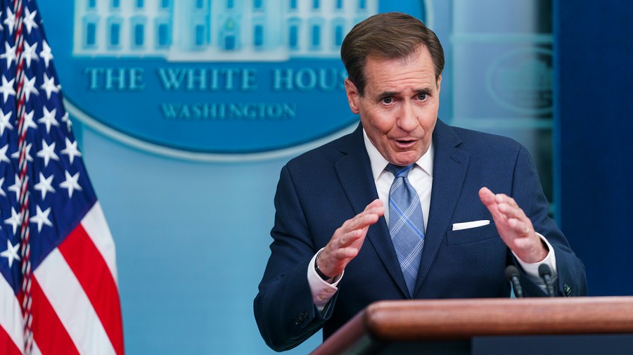 National Security Council spokesman John Kirby