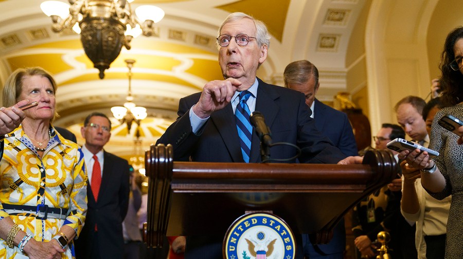 Minority Leader Mitch McConnell (R-Ky.)