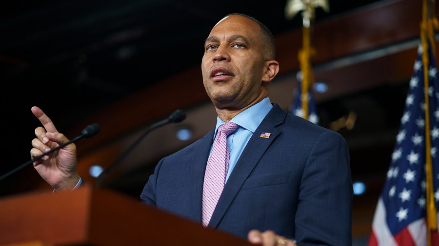 Minority Leader Hakeem Jeffries (D-N.Y.)