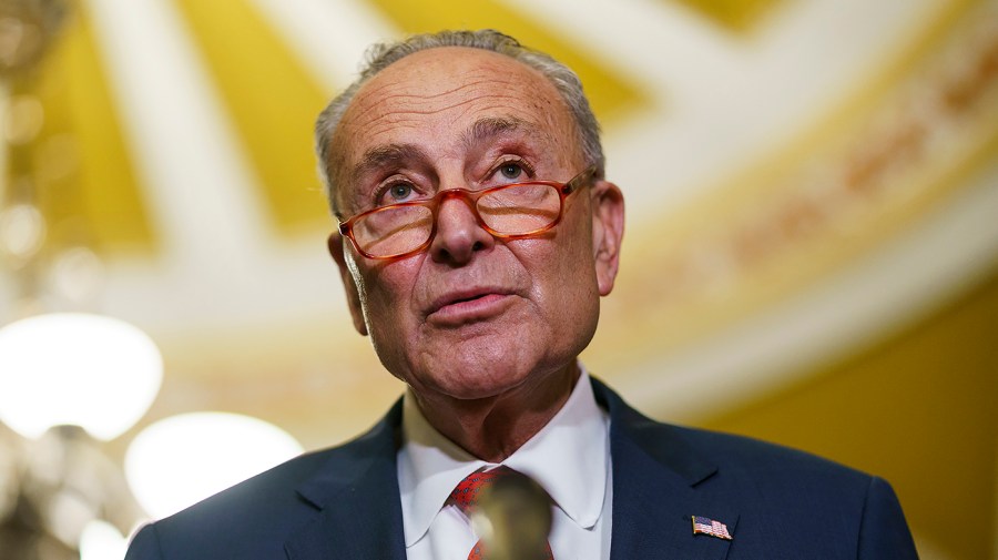 Majority Leader Chuck Schumer (D-N.Y.)