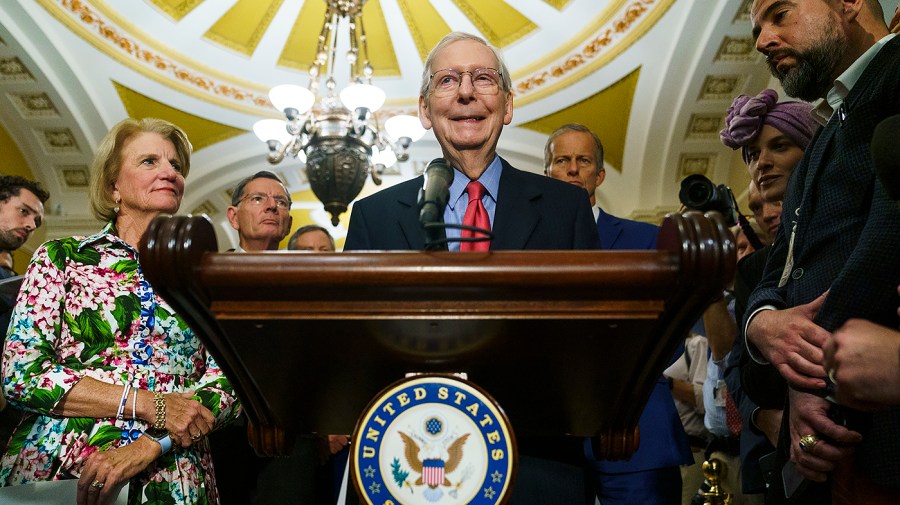 Minority Leader Mitch McConnell (R-Ky.)