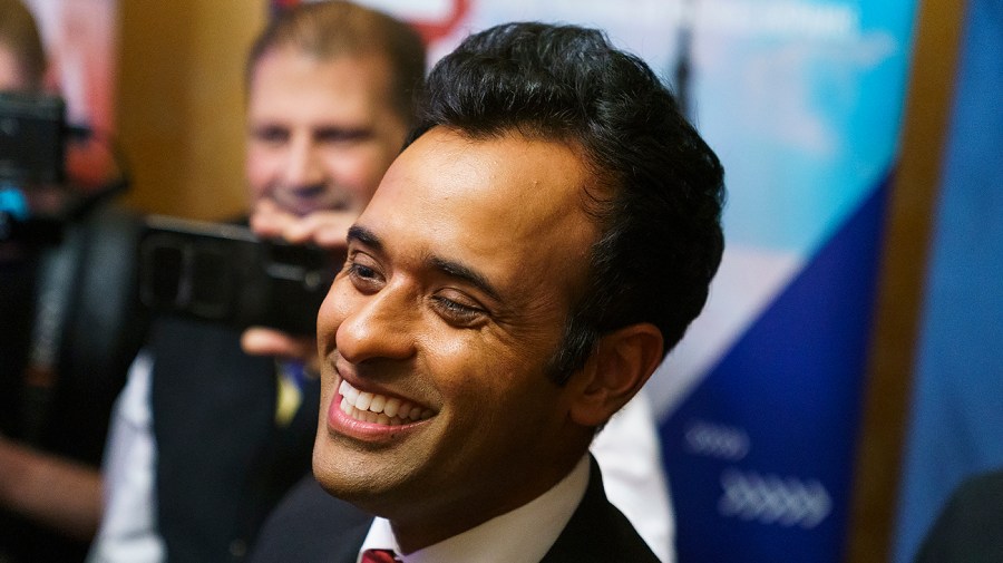 Republican presidential candidate Vivek Ramaswamy