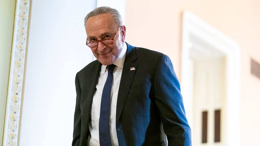 Majority Leader Chuck Schumer (D-N.Y.)