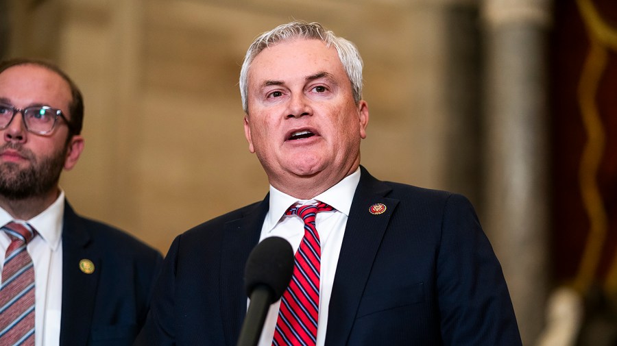 House Committee on Oversight and Accountability Chairman James Comer (R-Ky.)