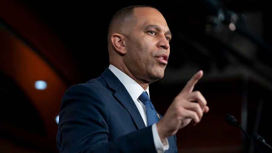 Minority Leader Hakeem Jeffries (D-N.Y.)