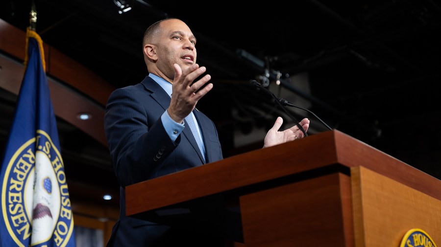 Minority Leader Hakeem Jeffries (D-N.Y.)