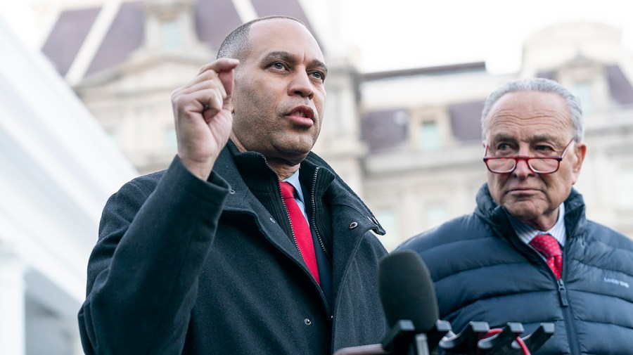 Minority Leader Hakeem Jeffries (D-N.Y.)