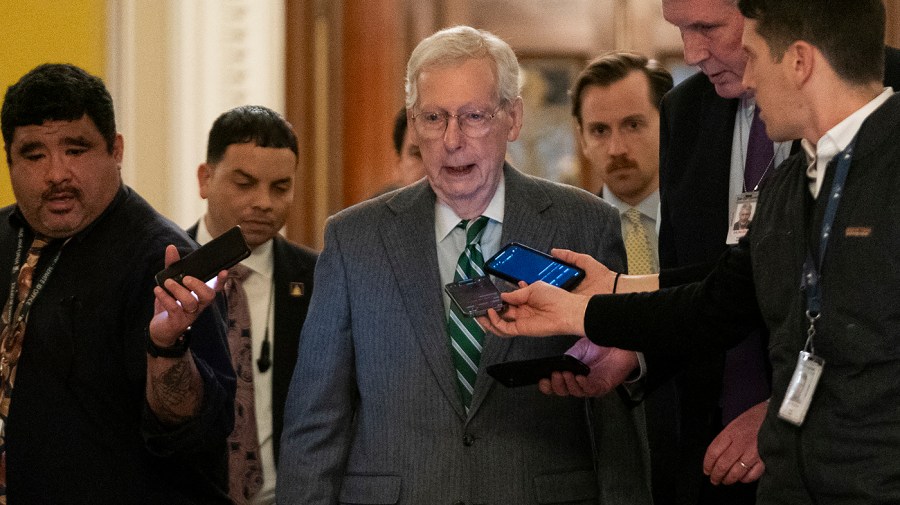 Minority Leader Mitch McConnell (R-Ky.)