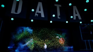 Intel CEO Brian Krzanich delivers a keynote speech at CES International Monday, Jan. 8, 2018, in Las Vegas.