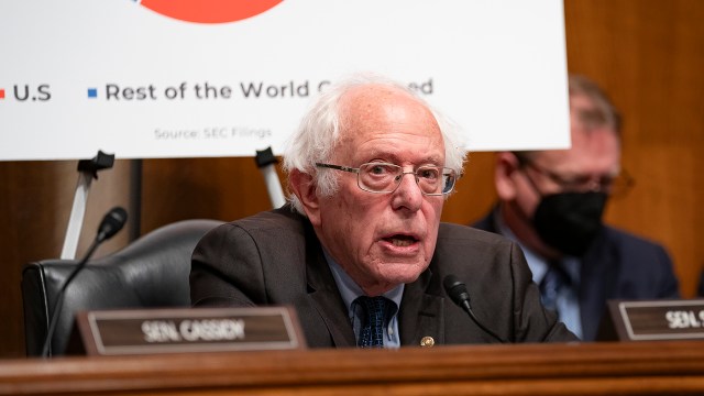 Senate Health, Education, Labor and Pensions Committee Chairman Bernie Sanders (I-Vt.)