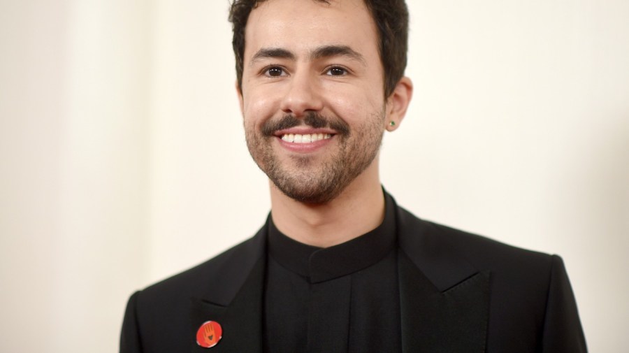 Ramy Youssef arrives at the Oscars on Sunday, March 10, 2024, at the Dolby Theatre in Los Angeles.