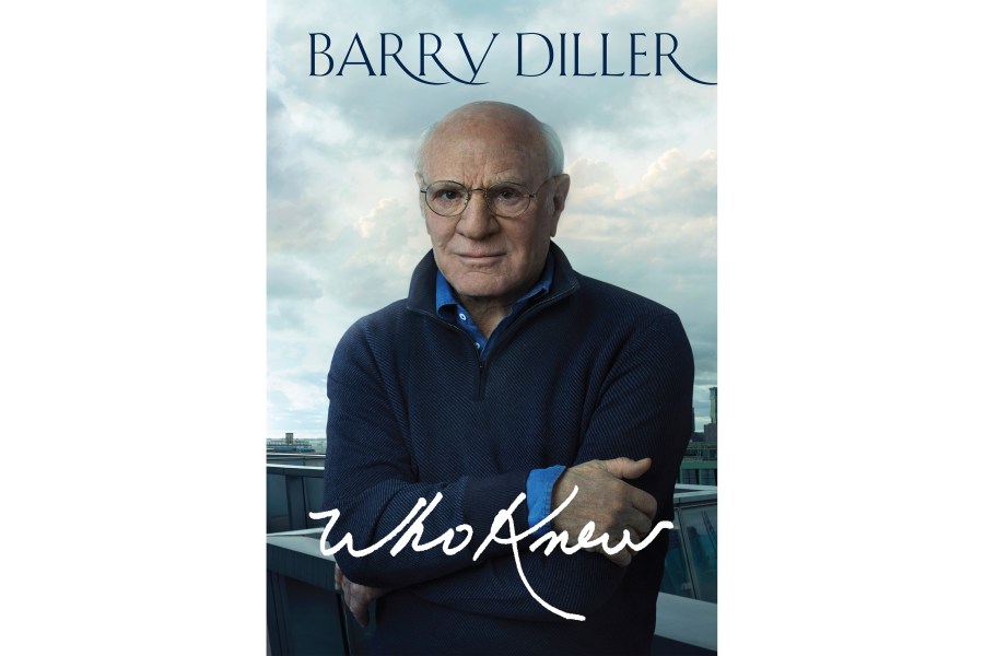 This cover image released by Simon & Schuster shows "Who Knew" by Barry Diller. (Simon & Schuster via AP)